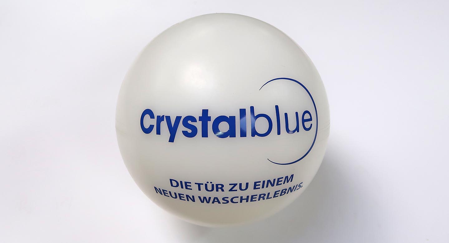 Bedrucken von runden Objekten im Direktdruck.